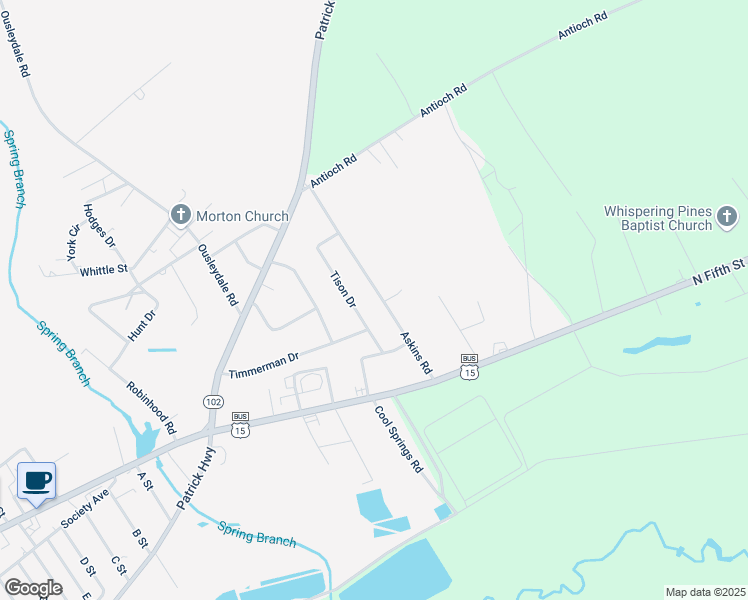 map of restaurants, bars, coffee shops, grocery stores, and more near 1204 Askins Road in Hartsville