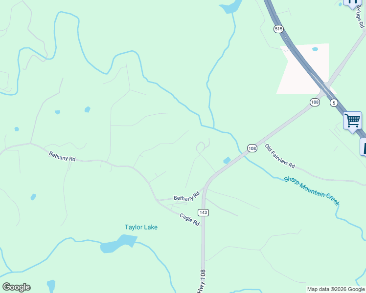 map of restaurants, bars, coffee shops, grocery stores, and more near 262 Danburg Court in Jasper