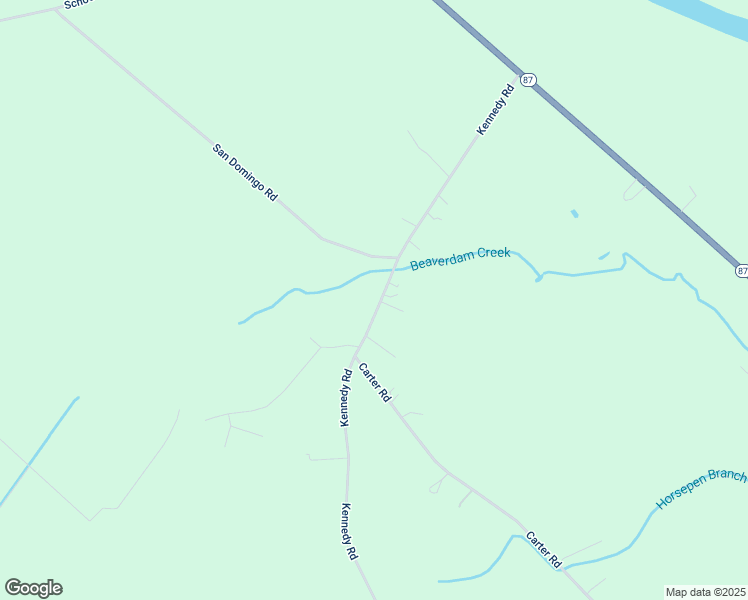 map of restaurants, bars, coffee shops, grocery stores, and more near 638 Kennedy Road in Riegelwood