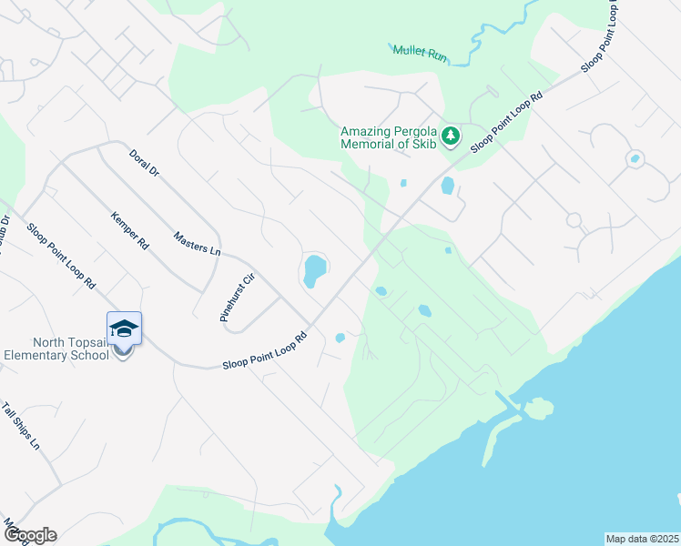 map of restaurants, bars, coffee shops, grocery stores, and more near 180 West Craftsman Way in Hampstead
