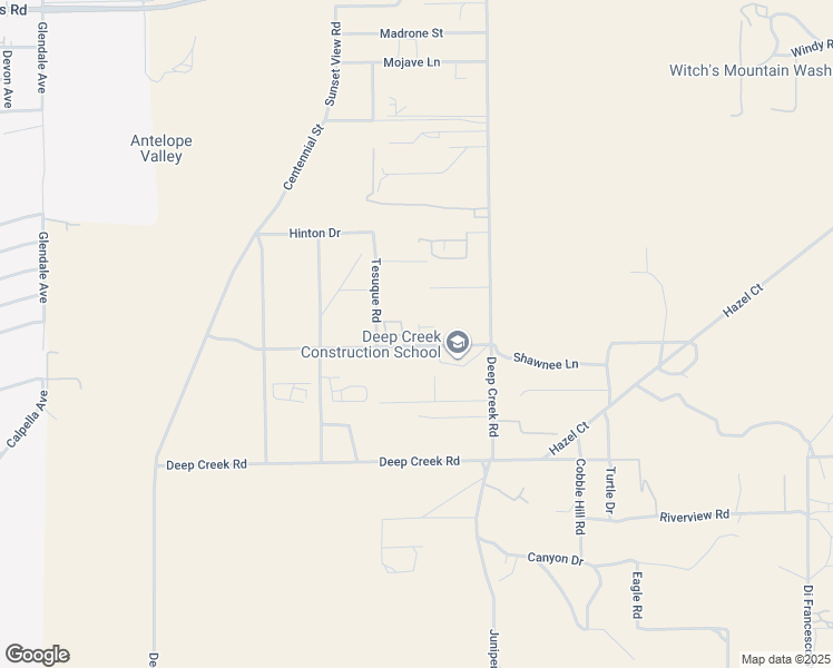 map of restaurants, bars, coffee shops, grocery stores, and more near 19976 Cornelian Road in Apple Valley