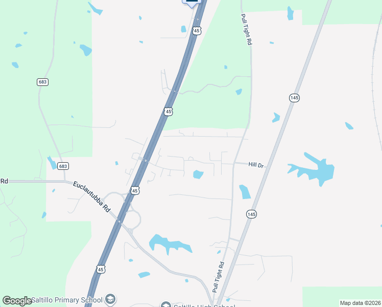 map of restaurants, bars, coffee shops, grocery stores, and more near Cristy Way in Saltillo