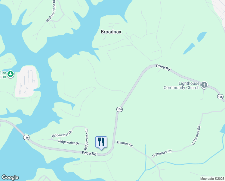 map of restaurants, bars, coffee shops, grocery stores, and more near 5515 Holly Hill Drive in Gainesville