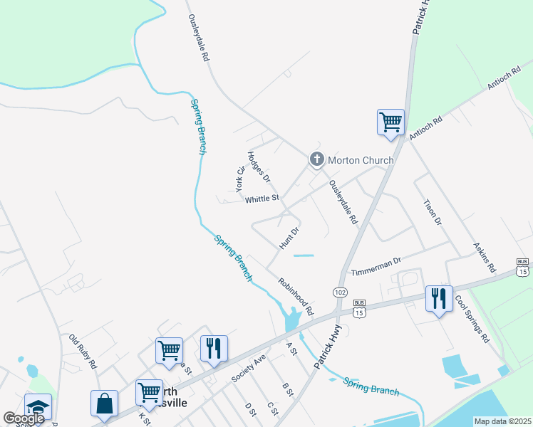 map of restaurants, bars, coffee shops, grocery stores, and more near 808 Red Fox Circle in Hartsville