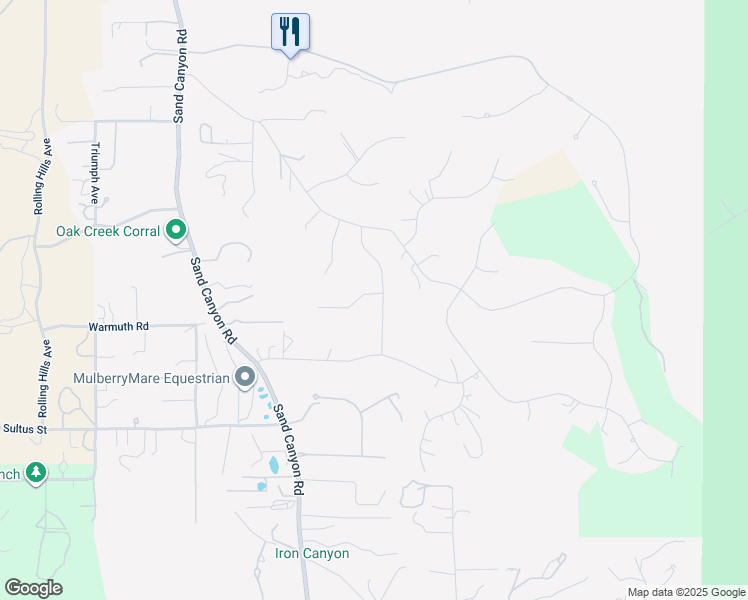 map of restaurants, bars, coffee shops, grocery stores, and more near 27165 Circle-G Drive in Santa Clarita