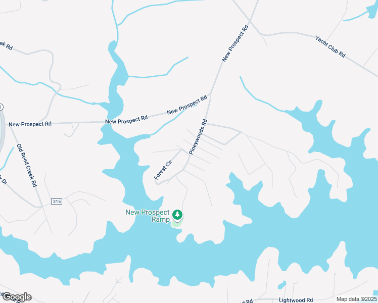 map of restaurants, bars, coffee shops, grocery stores, and more near 58 Pineywoods Road in Hartwell