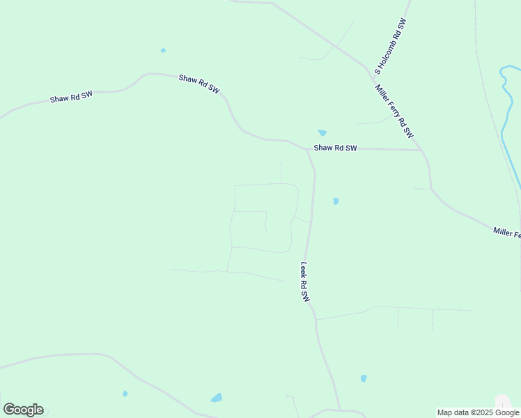 map of restaurants, bars, coffee shops, grocery stores, and more near 238 Lighthouse Cove Southwest in Adairsville