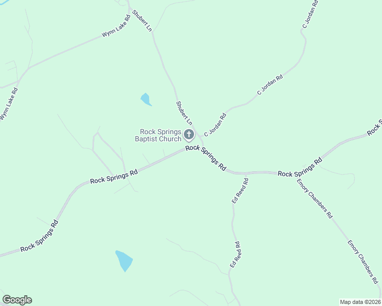 map of restaurants, bars, coffee shops, grocery stores, and more near 748 Rock Springs Road in Lula