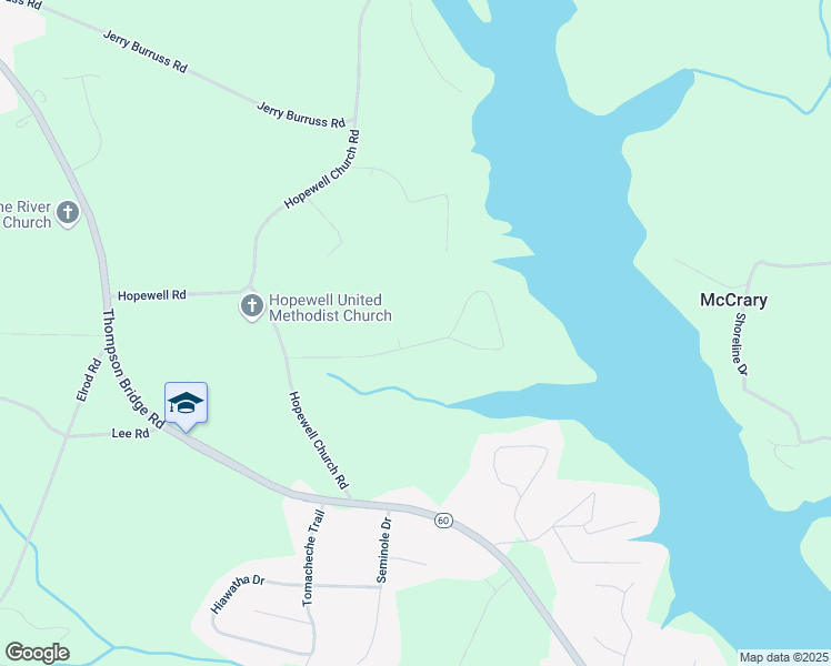 map of restaurants, bars, coffee shops, grocery stores, and more near 4763 Newton Drive in Gainesville