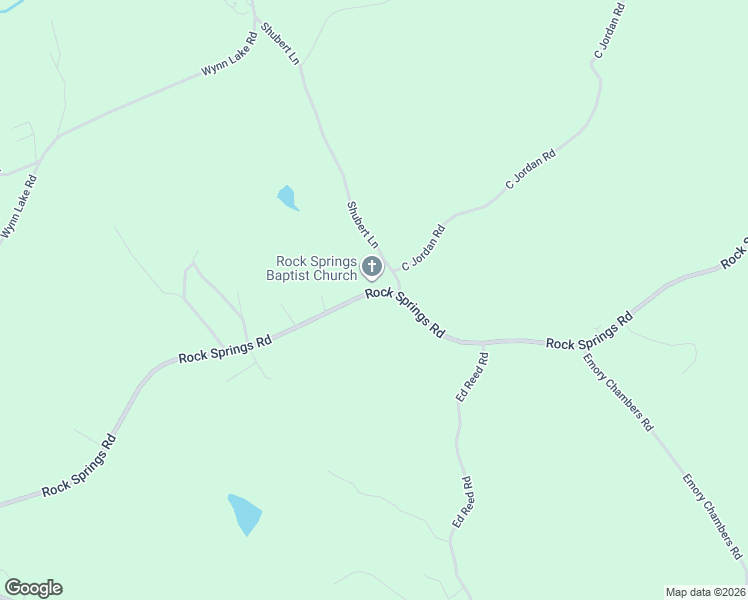 map of restaurants, bars, coffee shops, grocery stores, and more near 101-161 C Jordan Road in Lula