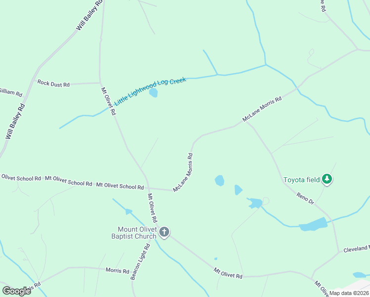map of restaurants, bars, coffee shops, grocery stores, and more near 1218 McLane Morris Road in Hartwell