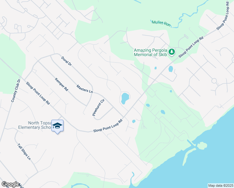 map of restaurants, bars, coffee shops, grocery stores, and more near 157 West Craftsman Way in Hampstead