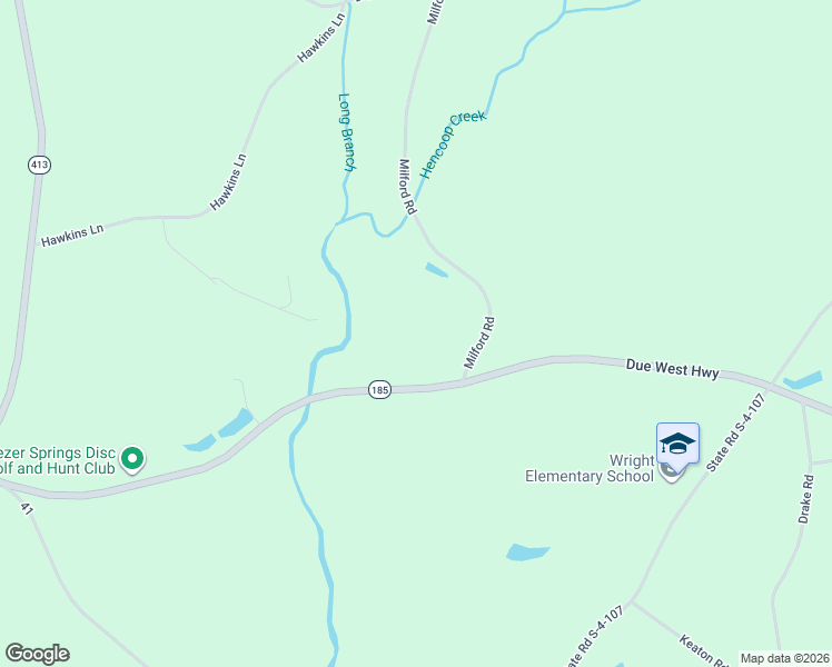 map of restaurants, bars, coffee shops, grocery stores, and more near 307 Milford Road in Anderson