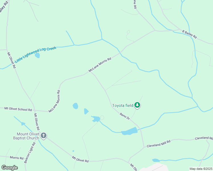 map of restaurants, bars, coffee shops, grocery stores, and more near Lucas Drive in Hartwell