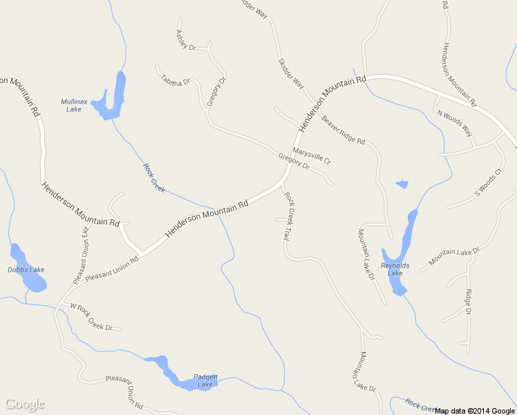 map of restaurants, bars, coffee shops, grocery stores, and more near 2645 Henderson Mountain Road in Jasper