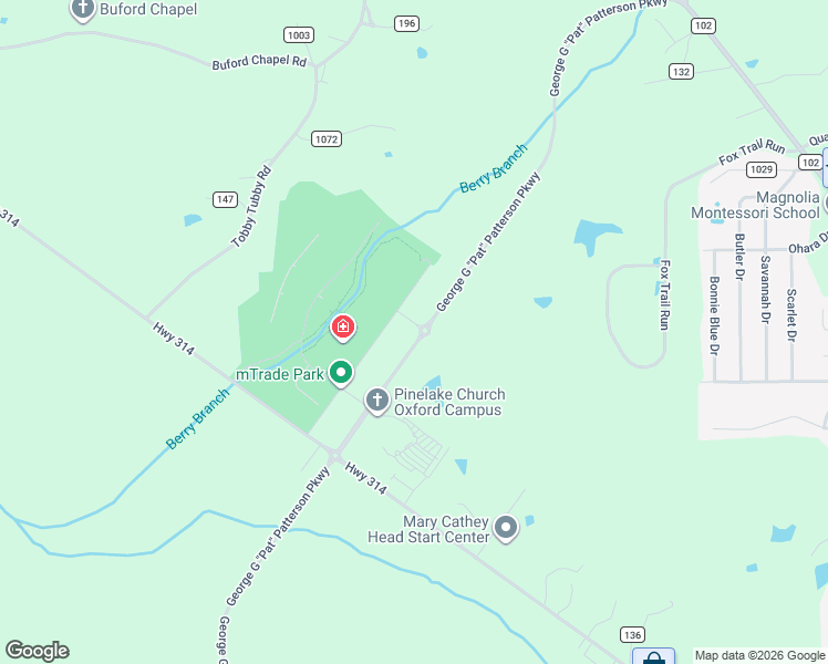 map of restaurants, bars, coffee shops, grocery stores, and more near Unnamed Road in Lafayette Springs