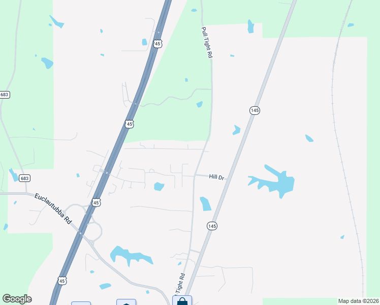 map of restaurants, bars, coffee shops, grocery stores, and more near 118 Larry Webb Street in Saltillo