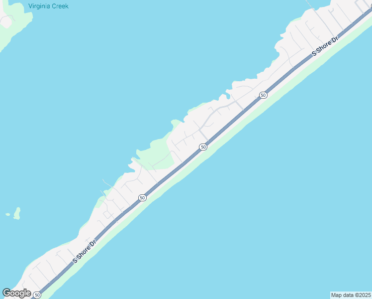map of restaurants, bars, coffee shops, grocery stores, and more near 17 Sand Court in Surf City