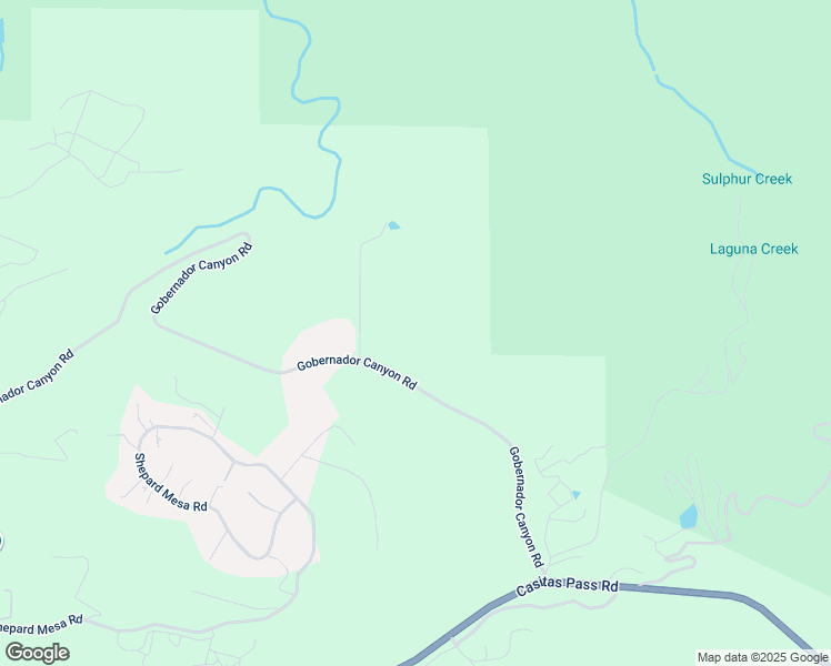 map of restaurants, bars, coffee shops, grocery stores, and more near 7244 Gobernador Canyon Road in Carpinteria