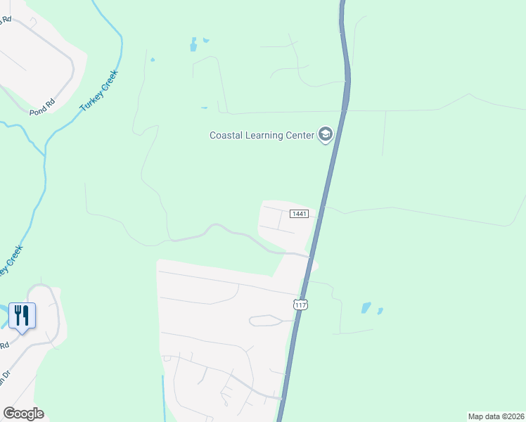 map of restaurants, bars, coffee shops, grocery stores, and more near 195 Camellia Drive in Rocky Point