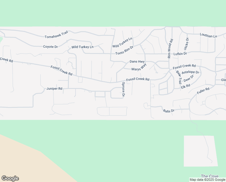 map of restaurants, bars, coffee shops, grocery stores, and more near 9079 Juniper Road in Pine