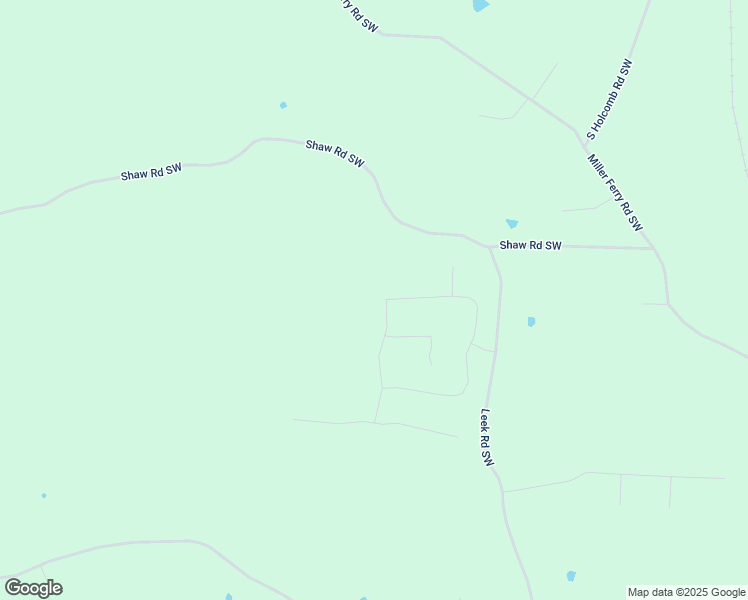 map of restaurants, bars, coffee shops, grocery stores, and more near 238 Lighthouse Cove Southwest in Adairsville