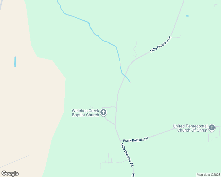 map of restaurants, bars, coffee shops, grocery stores, and more near 2039 Mille Christine Road in Whiteville
