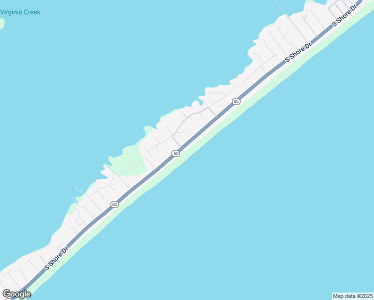 map of restaurants, bars, coffee shops, grocery stores, and more near 2012 S Shore Dr in Surf City