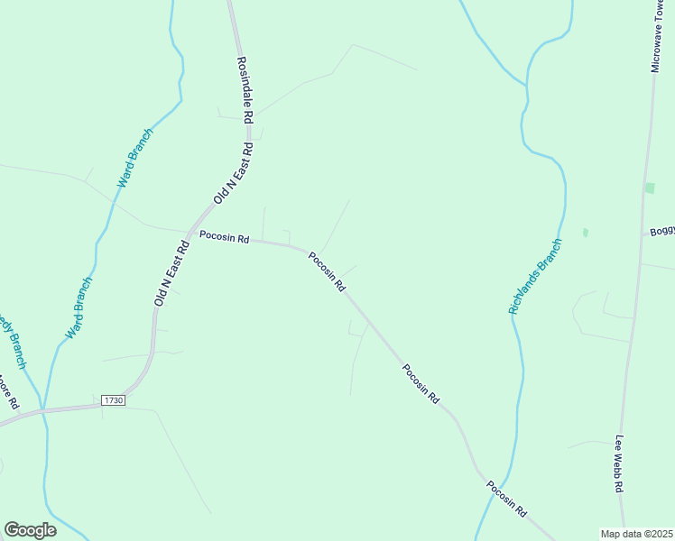 map of restaurants, bars, coffee shops, grocery stores, and more near 4350 Pocosin Road in Lake Waccamaw