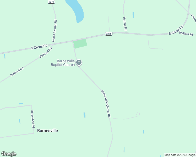 map of restaurants, bars, coffee shops, grocery stores, and more near 1 Barnesville Church Road in Orrum