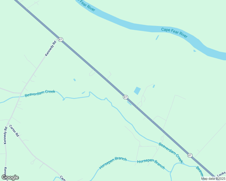 map of restaurants, bars, coffee shops, grocery stores, and more near 23010 North Carolina 87 in Riegelwood