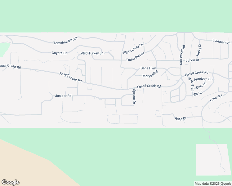 map of restaurants, bars, coffee shops, grocery stores, and more near 9147 Juniper Road in Pine