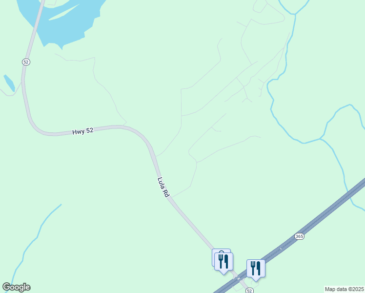 map of restaurants, bars, coffee shops, grocery stores, and more near 6319 River Plantation Drive in Lula