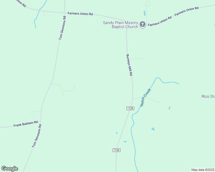 map of restaurants, bars, coffee shops, grocery stores, and more near 516 Burneys Mill Road in Clarkton