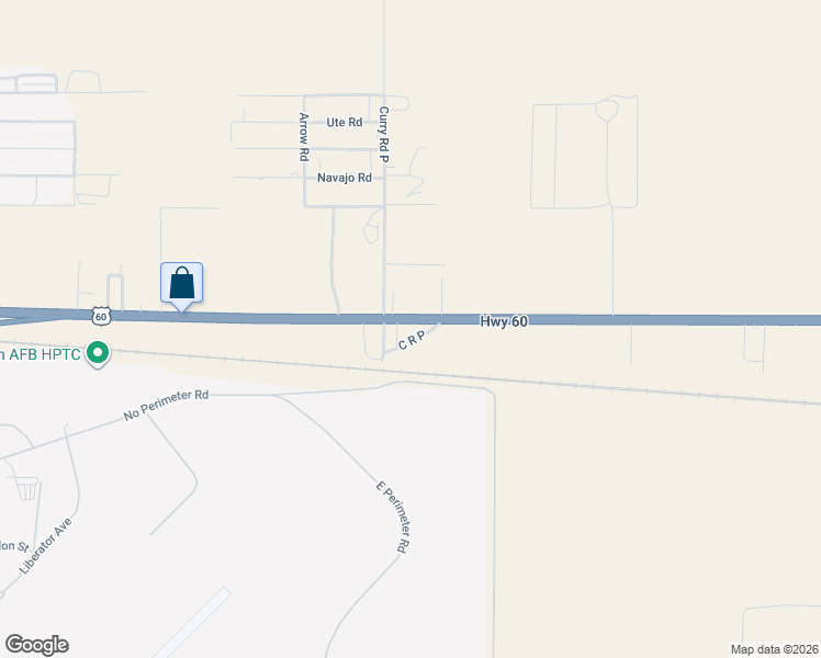 map of restaurants, bars, coffee shops, grocery stores, and more near 1586-1590 U.S. 60 in Clovis