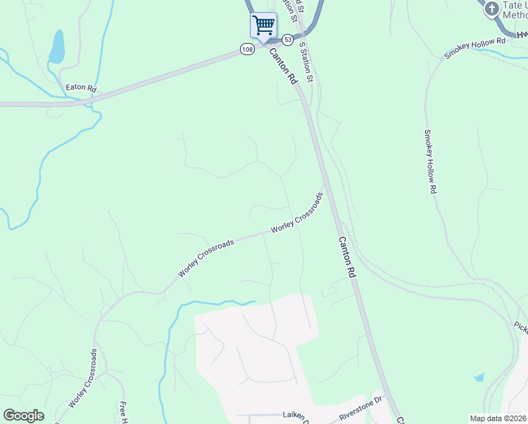 map of restaurants, bars, coffee shops, grocery stores, and more near 85 Sparrow Lane in Big Canoe