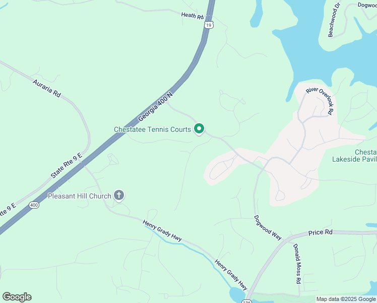 map of restaurants, bars, coffee shops, grocery stores, and more near 12 Nightfire Court in Dawsonville