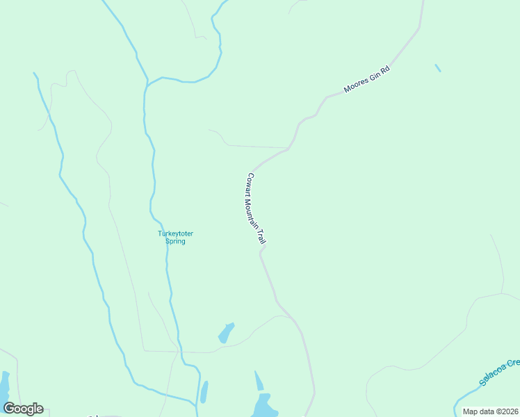 map of restaurants, bars, coffee shops, grocery stores, and more near 550 Cowart Mountain Trail in Waleska