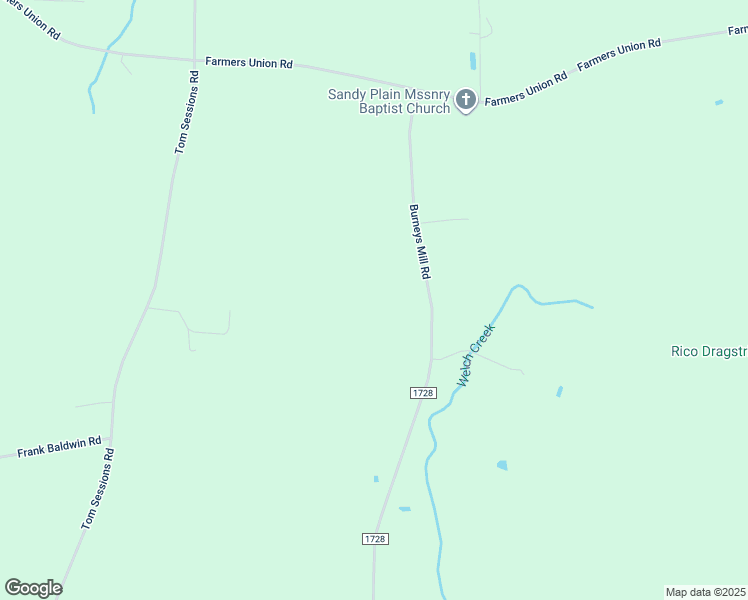 map of restaurants, bars, coffee shops, grocery stores, and more near 516 Burneys Mill Road in Clarkton