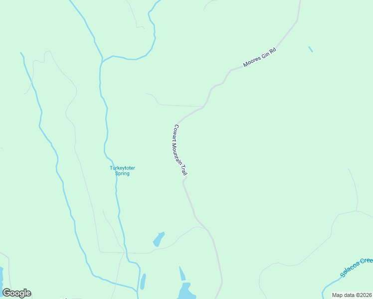 map of restaurants, bars, coffee shops, grocery stores, and more near 550 Cowart Mountain Trail in Waleska