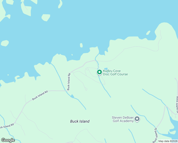 map of restaurants, bars, coffee shops, grocery stores, and more near 1576 Buck Island Road in Guntersville