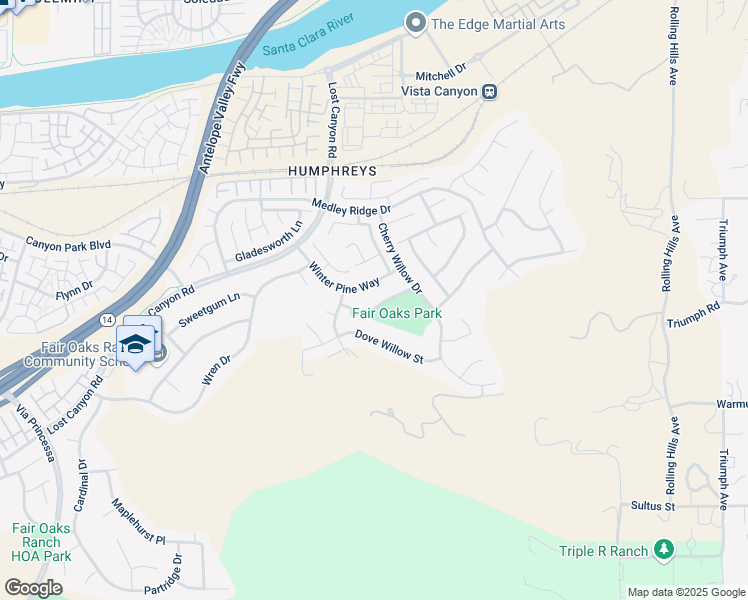 map of restaurants, bars, coffee shops, grocery stores, and more near 27002 Beautyberry Place in Los Angeles County