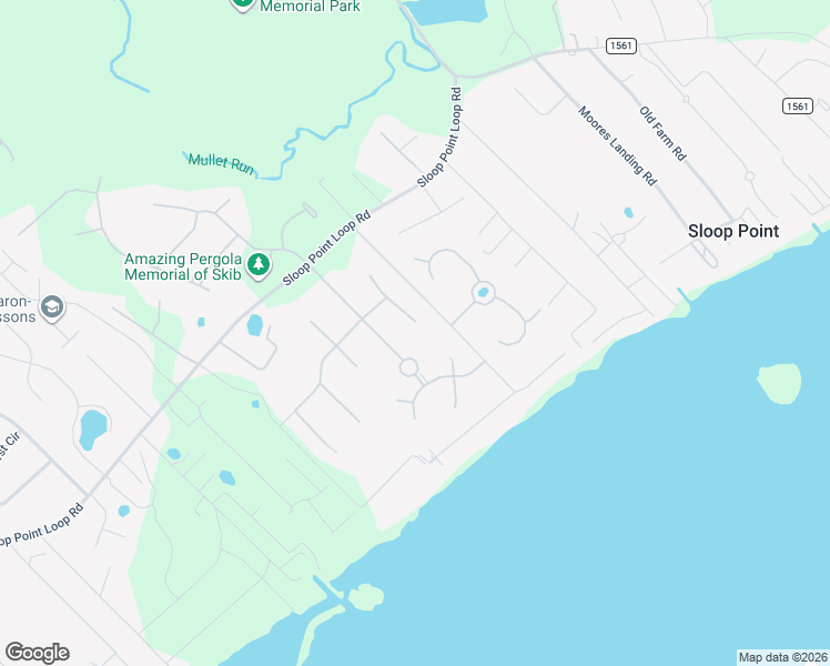 map of restaurants, bars, coffee shops, grocery stores, and more near 106 South Sea Lily Court in Hampstead
