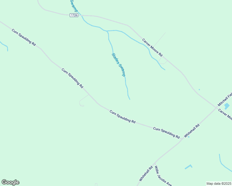 map of restaurants, bars, coffee shops, grocery stores, and more near 1323 Curn Spaulding Road in Clarkton
