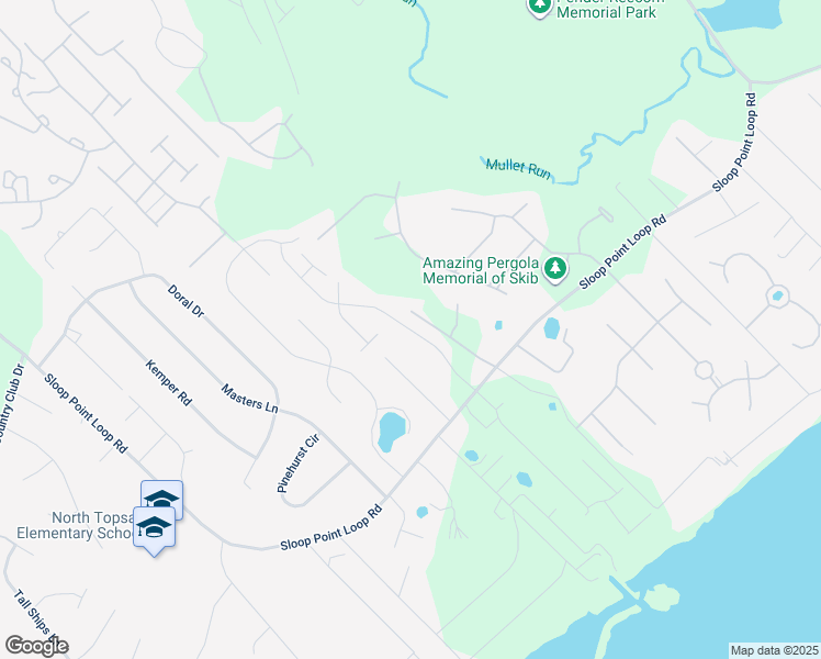 map of restaurants, bars, coffee shops, grocery stores, and more near 118 Friendly Lane in Hampstead