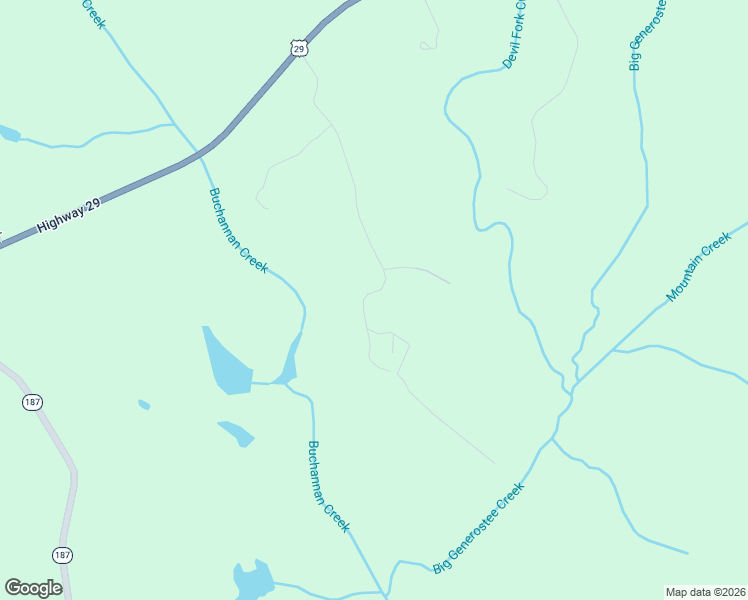 map of restaurants, bars, coffee shops, grocery stores, and more near 209 Latimer Road in Anderson