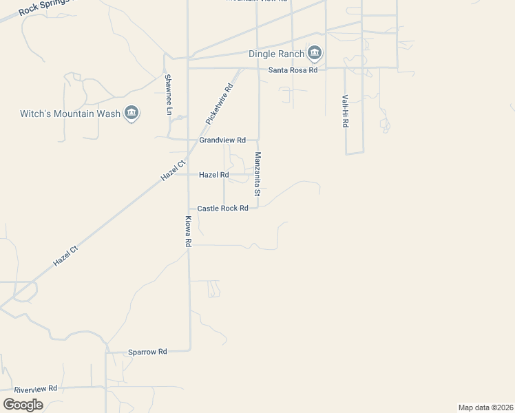 map of restaurants, bars, coffee shops, grocery stores, and more near 8401 Manzanita Street in Apple Valley