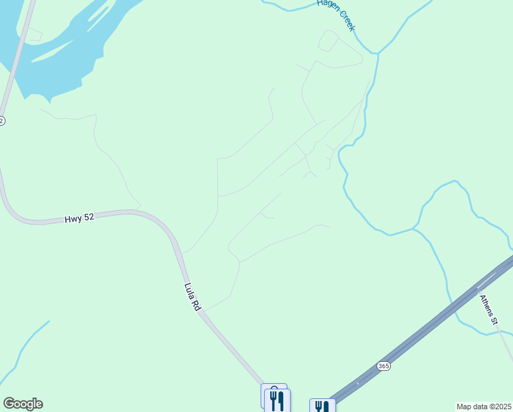 map of restaurants, bars, coffee shops, grocery stores, and more near 6353 River Plantation Drive in Lula