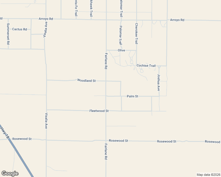 map of restaurants, bars, coffee shops, grocery stores, and more near 8533 Fairlane Road in Lucerne Valley