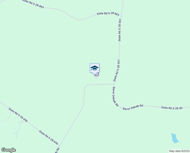 map of restaurants, bars, coffee shops, grocery stores, and more near 2684 Baron Dekalb Road in Camden